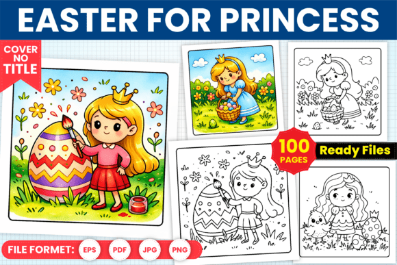 Easter Coloring Pages for Princess: A Magical Way to Celebrate Spring