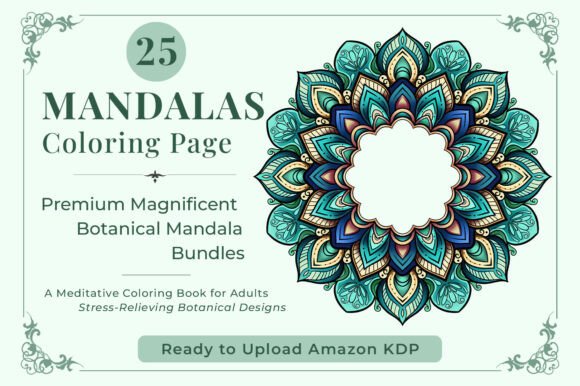 Floral Mandala Coloring Amazing: A Creative Journey Through Botanical Patterns